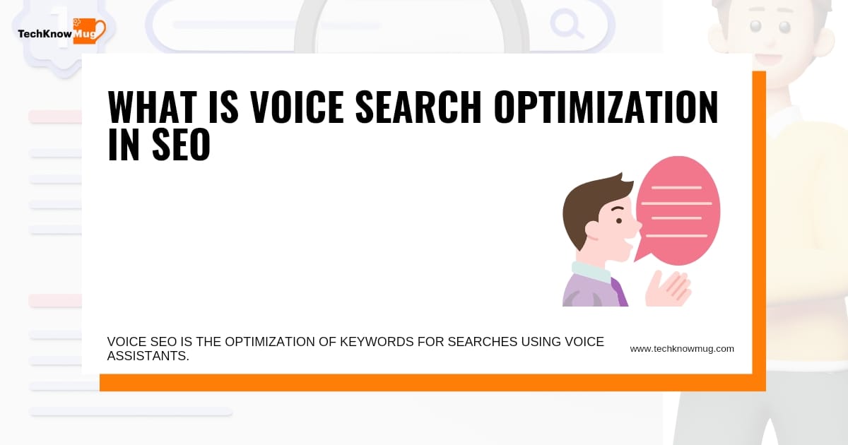 Voice search optimization